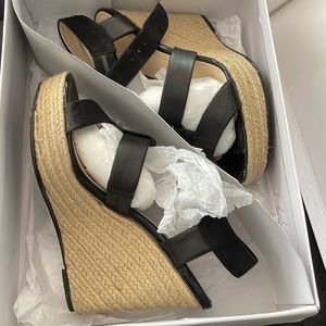 Calvin Klein wedged sandals. Brand new size 8.5